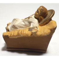 Jezus in krib, gemerkt AB K.S.18